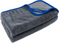 2-Pack Twist-Loop Microfiber Car Drying Towel Gray 20 X 24 in | Just-Right Size. Better Control. Premium Twist Loop Microfiber Towels Designed for Fast, Streak-Free Drying with Less Effort