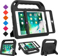 Case for Ipad Mini 1 2 3, Ipad Mini 1/2/3 Case for Kids - Built-In Screen Protector, Shockproof Lightweight Hard Cover Handle Stand Kids Case for Ipad Mini 1St 2Nd 3Rd Generation, Black